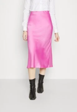 Yaspastella Midi Skirt - A-Lijn Rok - Fuchsia Pink