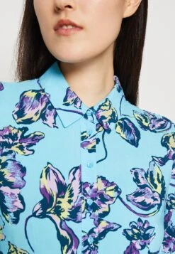 Yassavanna Long Shirt Dress - Maxi-Jurk - Blue Topaz -Yas d0a977eb88b246ed900ab39d65d03644