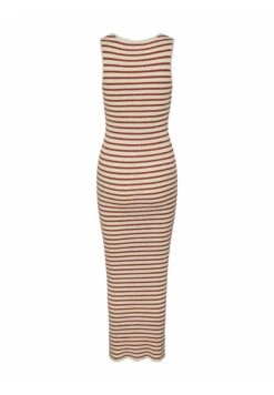 YAS Pepergrine Sl Ka - Maxi-Jurk - Birch -Yas d132d203241e43b4880e1d8a7eadc851