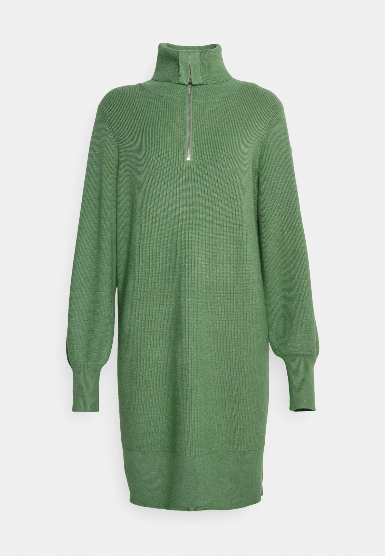 Yasdalma Zip Dress - Gebreide Jurk - Loden Frost 7 Yasdalma Zip Dress - Gebreide Jurk - Loden Frost - Afbeelding 5