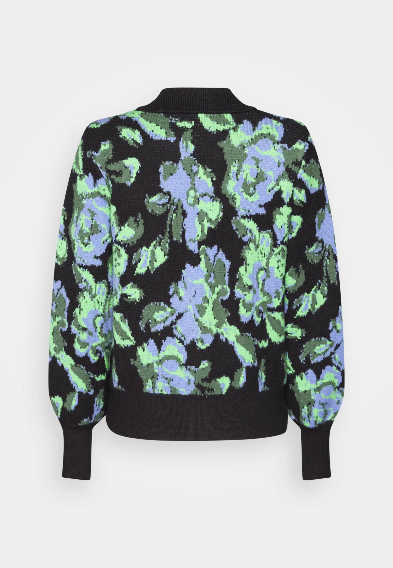 Yaslokira Longsleeve Cardigan- Vest - Black/Multi Colours 9 Yaslokira Longsleeve Cardigan- Vest - Black/Multi Colours - Afbeelding 7