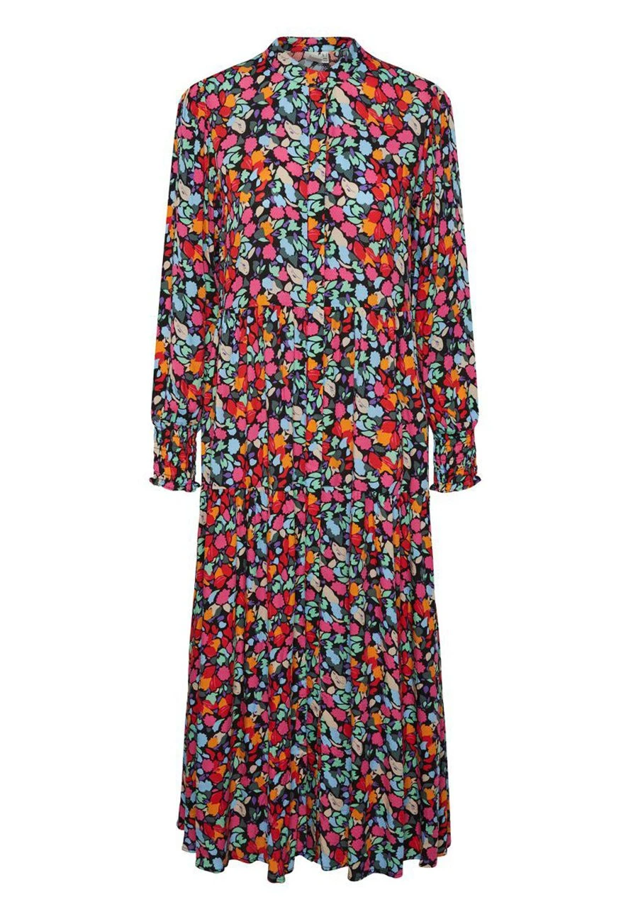 Yasalira Long Shirt Dress - Blousejurk - Garden Topiaryaop Small Flower Print 7 Yasalira Long Shirt Dress - Blousejurk - Garden Topiaryaop Small Flower Print - Afbeelding 5
