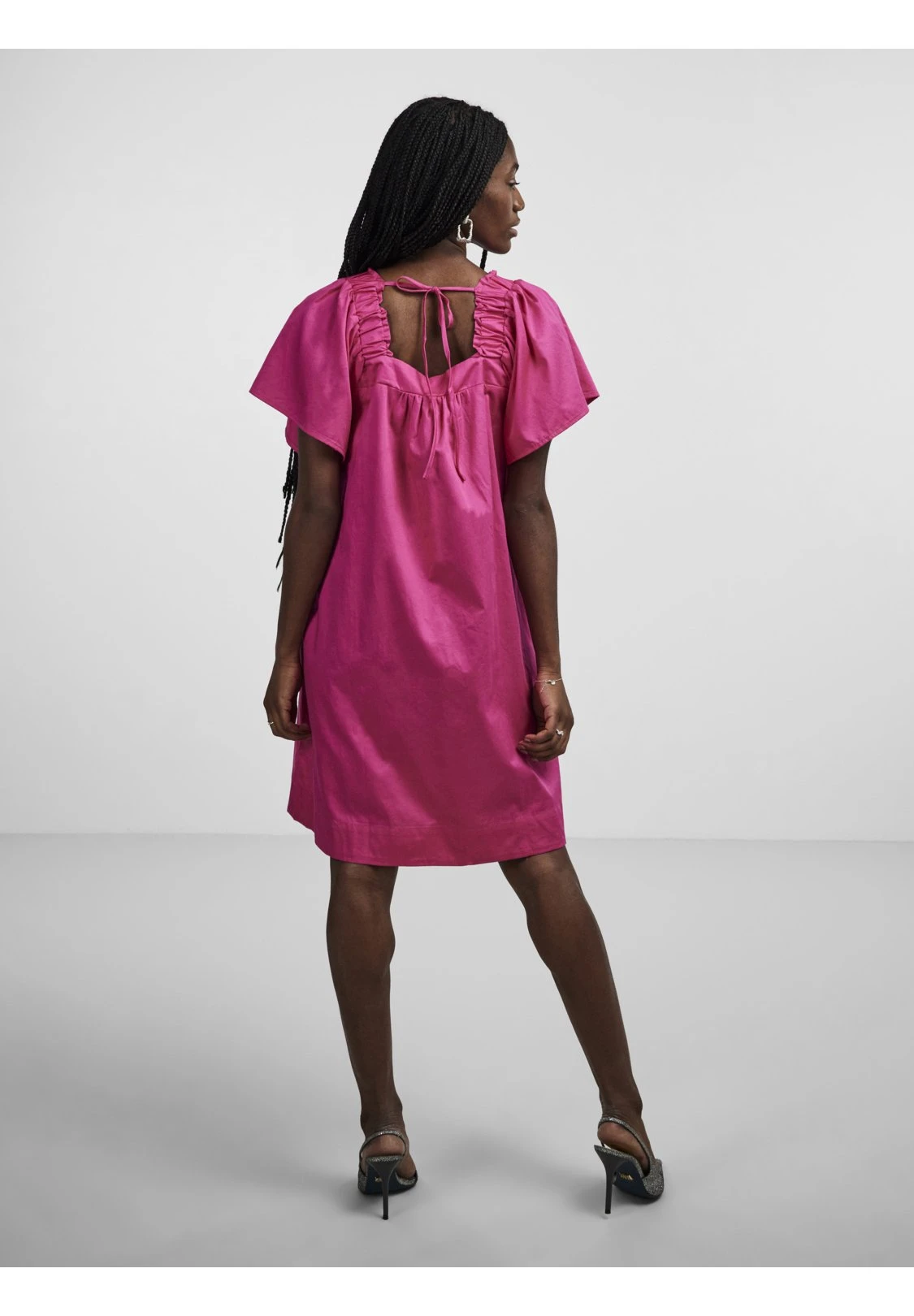 Yasothildi Dress - Jurk - Fuchsia Purple 5 Yasothildi Dress - Jurk - Fuchsia Purple - Afbeelding 3