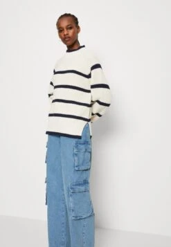 Yasmaja - Trui - Birch/Navy -Yas d51a7cb4c97a46db8bf967cfd8746d56