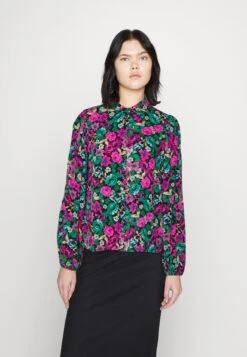 YAS Simuna Ls - Overhemdblouse - Black