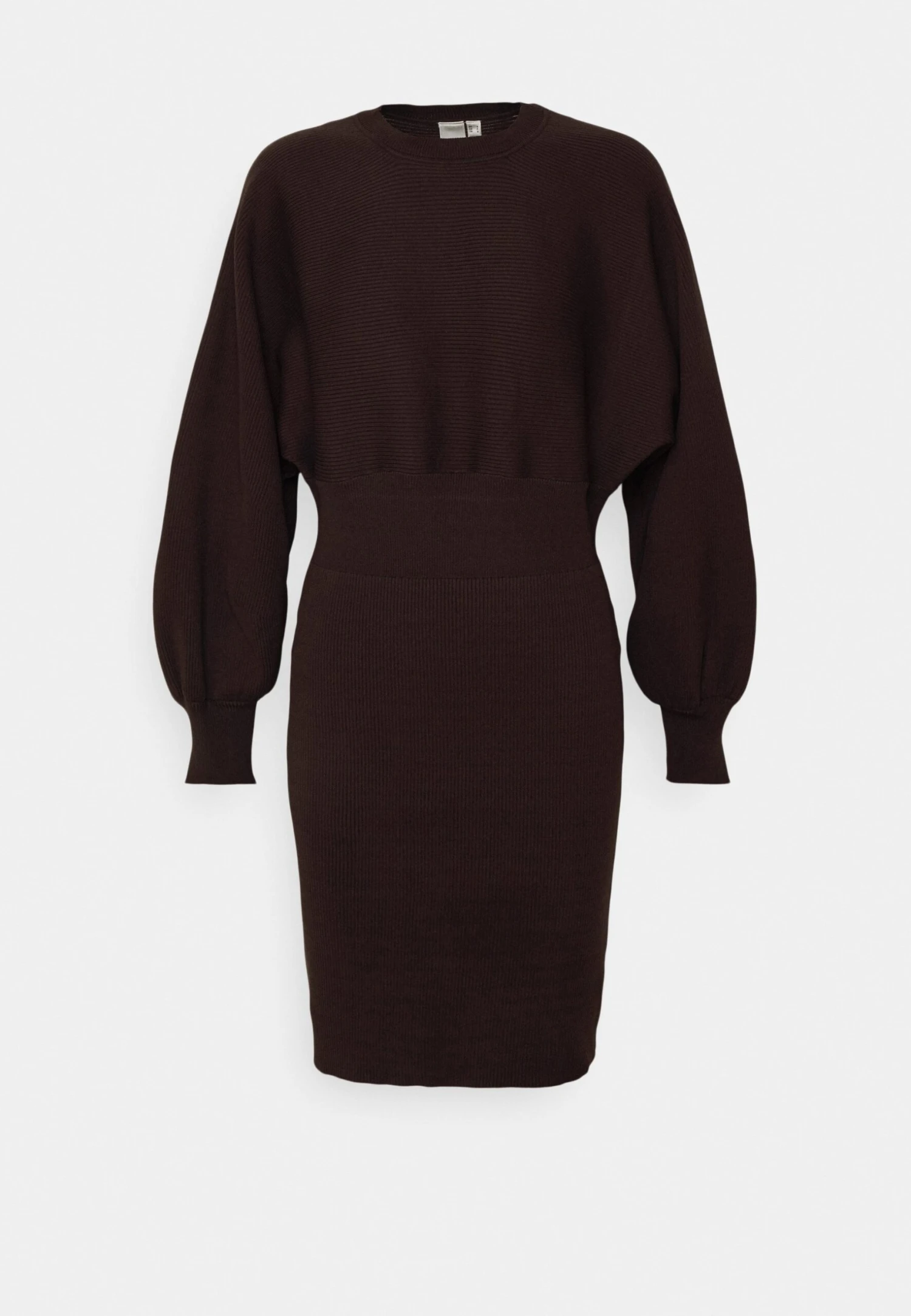 Yashally Knit Dress - Gebreide Jurk - Brown 6 Yashally Knit Dress - Gebreide Jurk - Brown - Afbeelding 4
