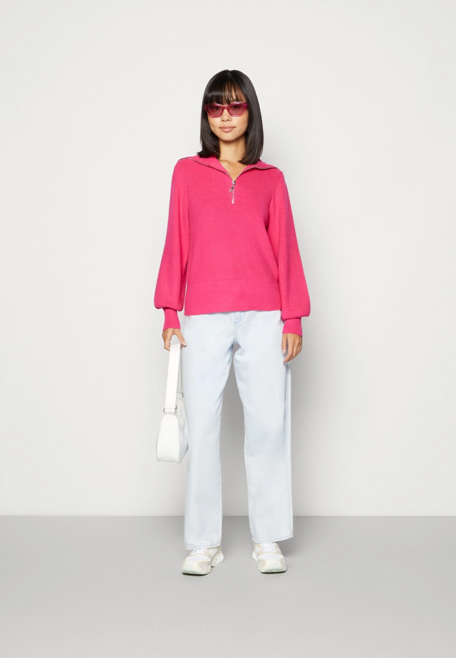 Yasdalma Zip - Trui - Beetroot Purple 4 Yasdalma Zip - Trui - Beetroot Purple - Afbeelding 2