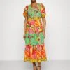 YastropicmixAnkle Dress Fest - Jurk - Spring Bouquet/Tropicmix Print