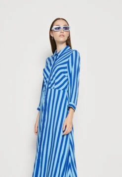 Yassavanna Long Shirt Dress - Maxi-Jurk - Surf The Web/Alaskan Blue 11 Yassavanna Long Shirt Dress - Maxi-Jurk - Surf The Web/Alaskan Blue -Yas dadb39eb89bc4d48ad904ac0141cfa49