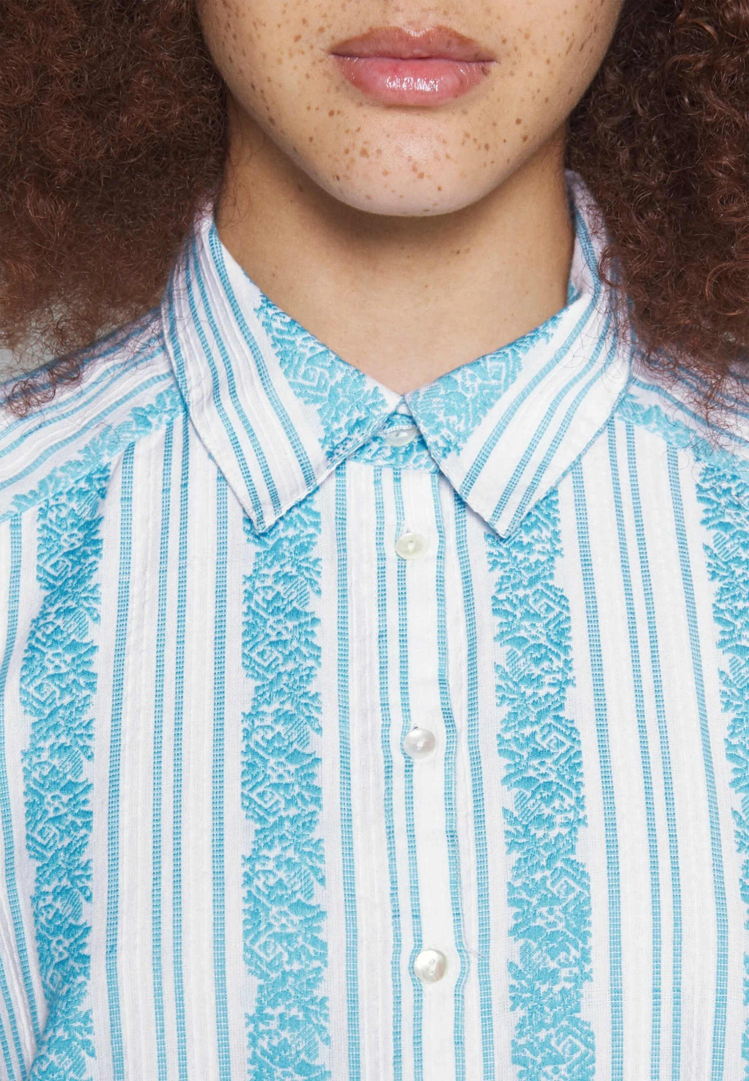 Yasariella Shirt Dress - Blousejurk - Star White 8 Yasariella Shirt Dress - Blousejurk - Star White - Afbeelding 6