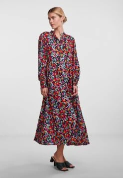 Yasalira Long Shirt Dress - Blousejurk - Garden Topiaryaop Small Flower Print 9 Yasalira Long Shirt Dress - Blousejurk - Garden Topiaryaop Small Flower Print -Yas dd4a75761b6446ce8926c295b66978ad