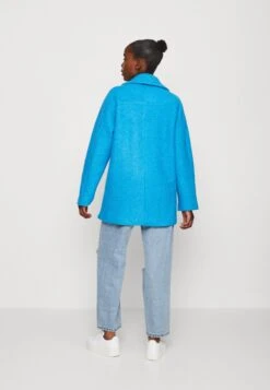 Yascrina Coat - Halflange Jas - Dresden Blue -Yas dd7c12dd6a414ae28b5868e6580d631c