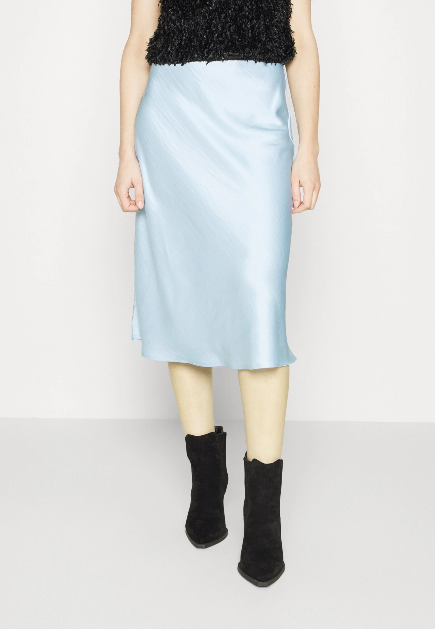 Yaspastella Midi Skirt - A-Lijn Rok - Whispy Blue 3 Yaspastella Midi Skirt - A-Lijn Rok - Whispy Blue