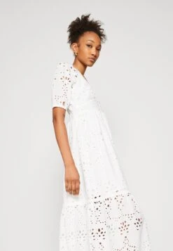 Yasmie Long Dress - Blousejurk - Bright White -Yas e0dade62a6c24395b9f9222ec7d90458