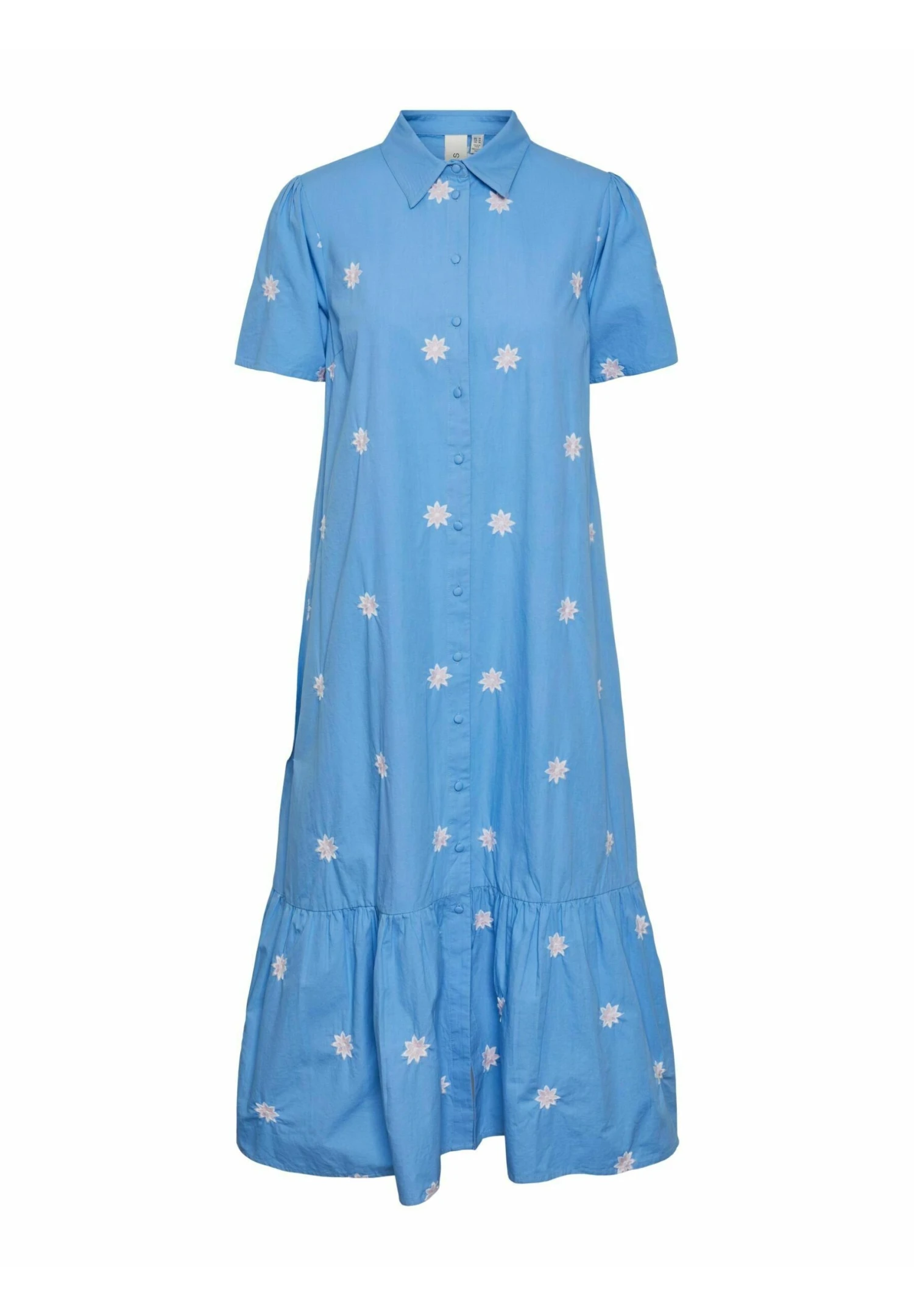 Yasembi Midi - Blousejurk - Little Boy Blue 7 Yasembi Midi - Blousejurk - Little Boy Blue - Afbeelding 5