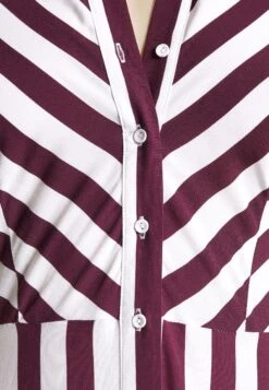 Yassavanna Long Shirt Dress - Maxi-Jurk - Winetasting/White 15 Yassavanna Long Shirt Dress - Maxi-Jurk - Winetasting/White -Yas e117d237be42425c96b1ebf4f7977e16