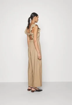 Yassummer Ankle - Jumpsuit - Beige -Yas e13897a8ef0f424593b7cf3ca41266a0