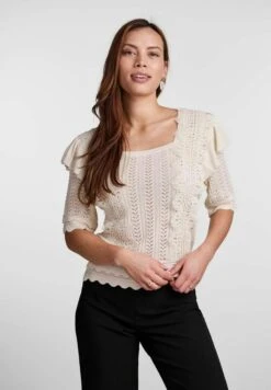 YAS Mila - Trui - Eggnog