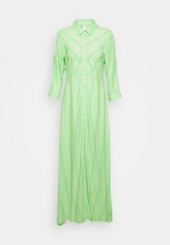 Yassavanna Long Shirt Dress- Maxi-Jurk - Summer Green 10 Yassavanna Long Shirt Dress- Maxi-Jurk - Summer Green -Yas e1c7bbab9cda45deb241abd306b049e8