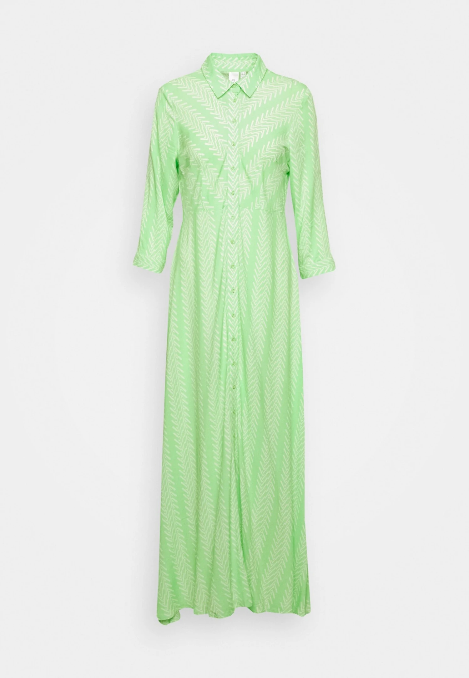 Yassavanna Long Shirt Dress- Maxi-Jurk - Summer Green 6 Yassavanna Long Shirt Dress- Maxi-Jurk - Summer Green - Afbeelding 4