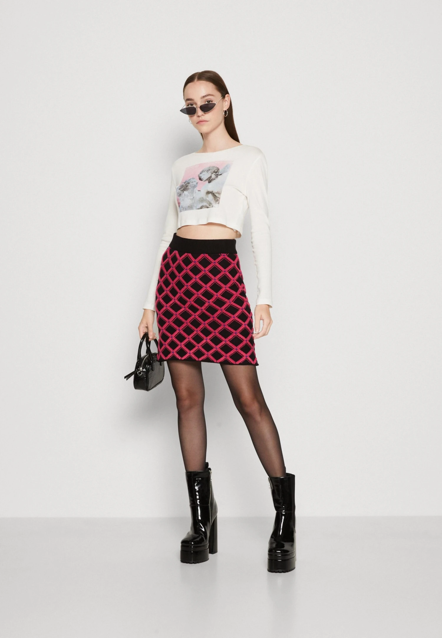 Yasgraphia Skirt - Minirok - Surf The Web/Graphia 4 Yasgraphia Skirt - Minirok - Surf The Web/Graphia - Afbeelding 2