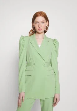 Yasvala Show - Halflange Jas - Quiet Green