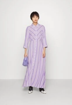 Yassavanna Long Shirt Dress- Maxi-Jurk - Bougainvillea -Yas e347fb883a4145bb82dbe45a97753c53