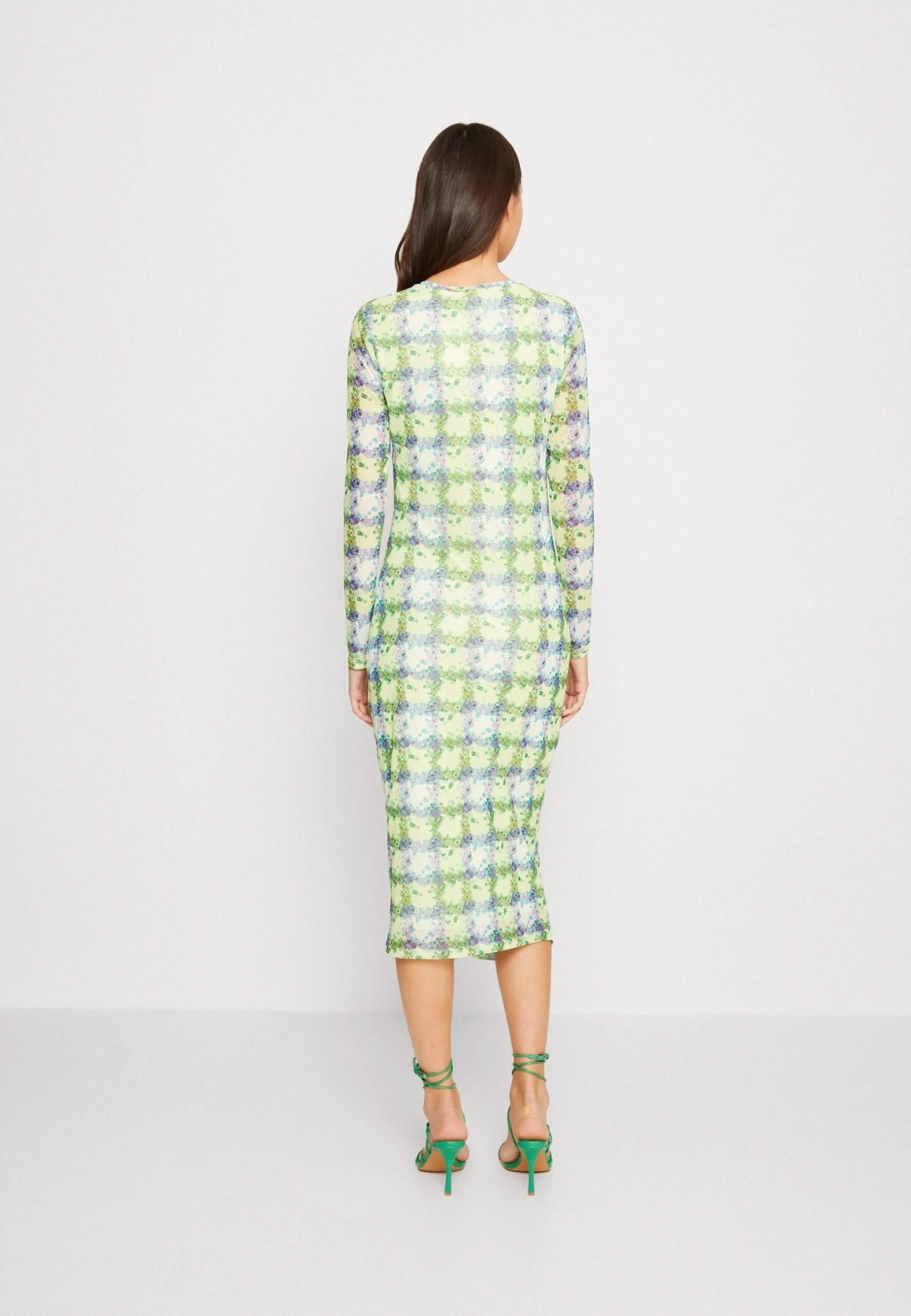 Yasbjork Midi Dress - Cocktailjurk - Light Yellow 5 Yasbjork Midi Dress - Cocktailjurk - Light Yellow - Afbeelding 3