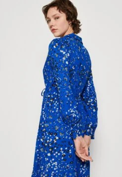 Yasminny Long Shirt Dress - Blousejurk - Blue Iolite/Minny -Yas e612b10a090d41619402ac942d7eaf23
