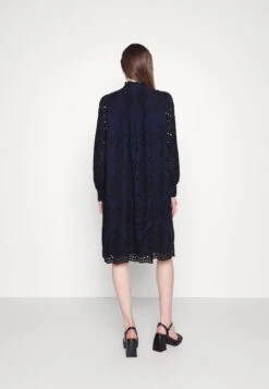 Yasoma Dress- Jurk - Sky Captain W Black Emb -Yas e69b4f42a4df4e928c370295943c1fe0