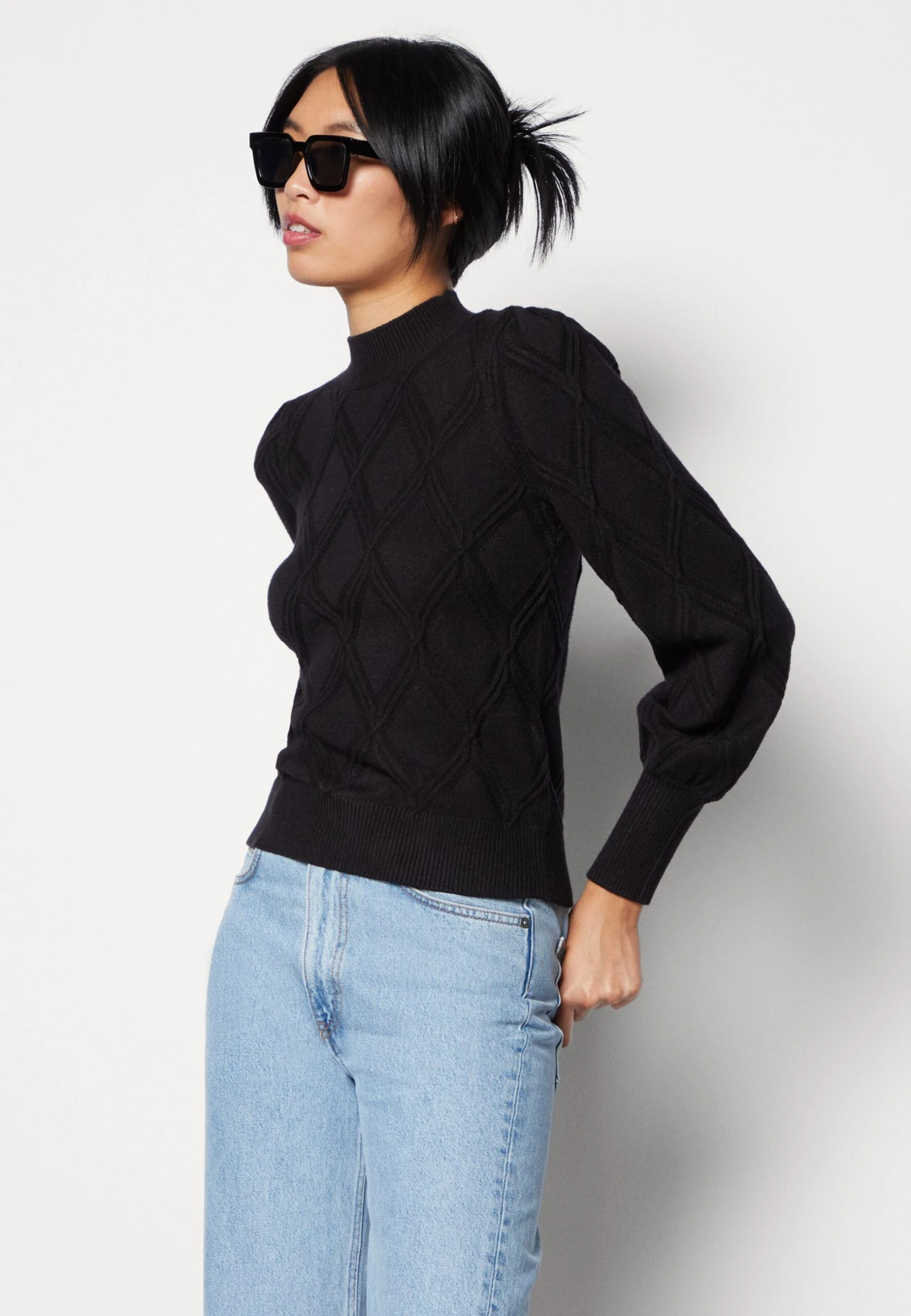 Yasyva - Trui - Black 6 Yasyva - Trui - Black - Afbeelding 4