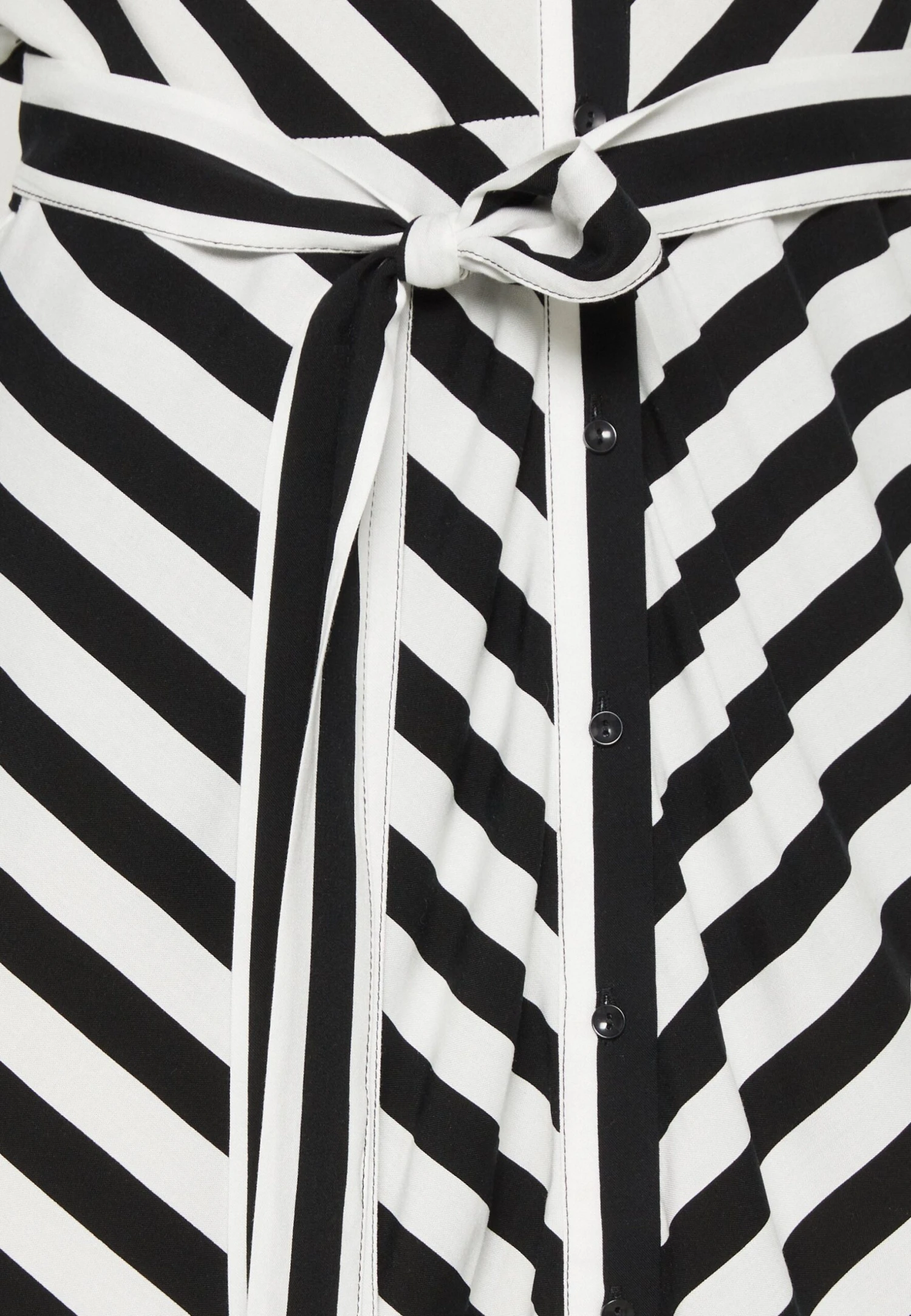 Yassavanna 3/4 Short Shirt Dress - Blousejurk - Star White/ Black 8 Yassavanna 3/4 Short Shirt Dress - Blousejurk - Star White/ Black - Afbeelding 6