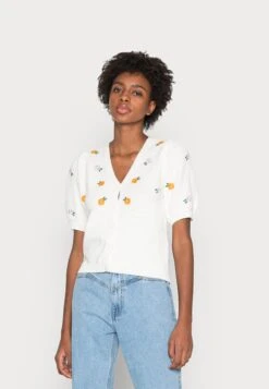 Yaslemo Knit Cardigan - Vest - Star White