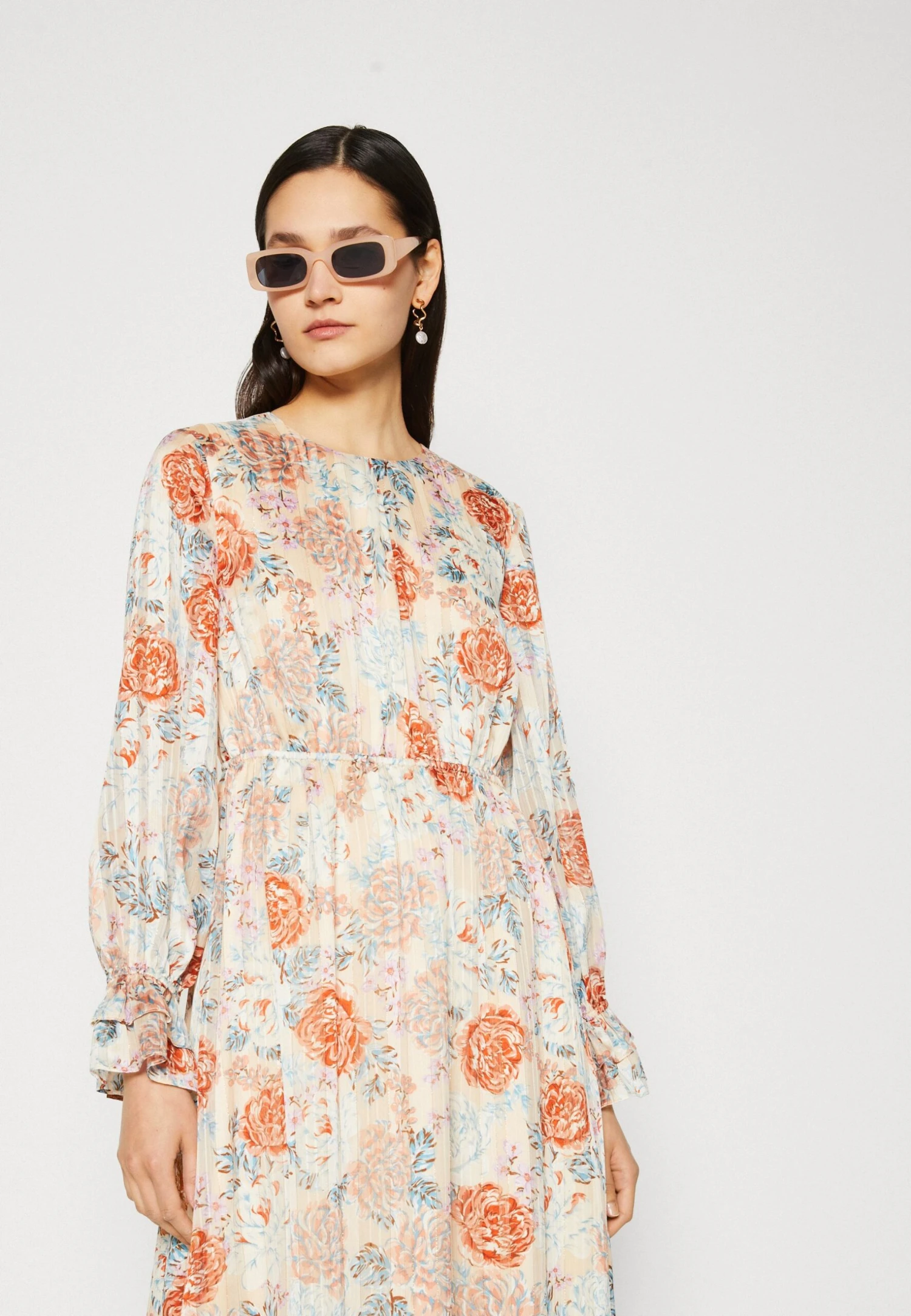 Yasfaduma Long Dress- Maxi-Jurk - Birch/Faduma 6 Yasfaduma Long Dress- Maxi-Jurk - Birch/Faduma - Afbeelding 4