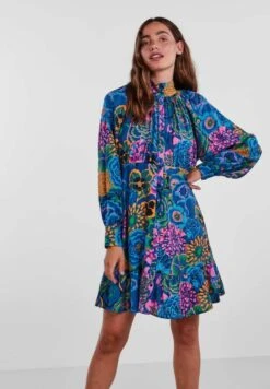 YAS Flori - Blousejurk - Nautical Blue