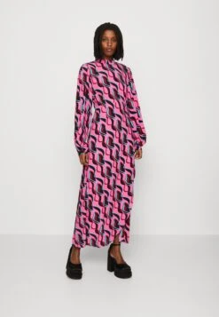 Yassippy Long Dress - Maxi-Jurk - Phlox Pink/Sippy Aop