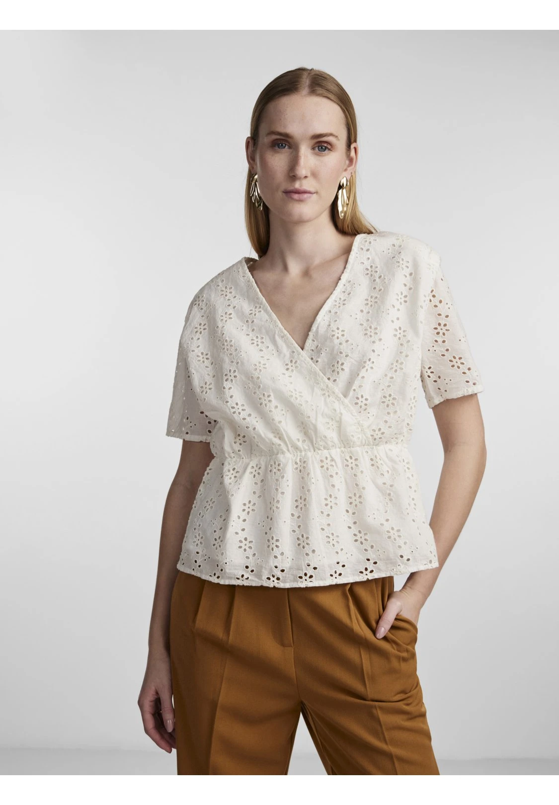 Yasramla Ss Top S. - Blouse - White 3 Yasramla Ss Top S. - Blouse - White