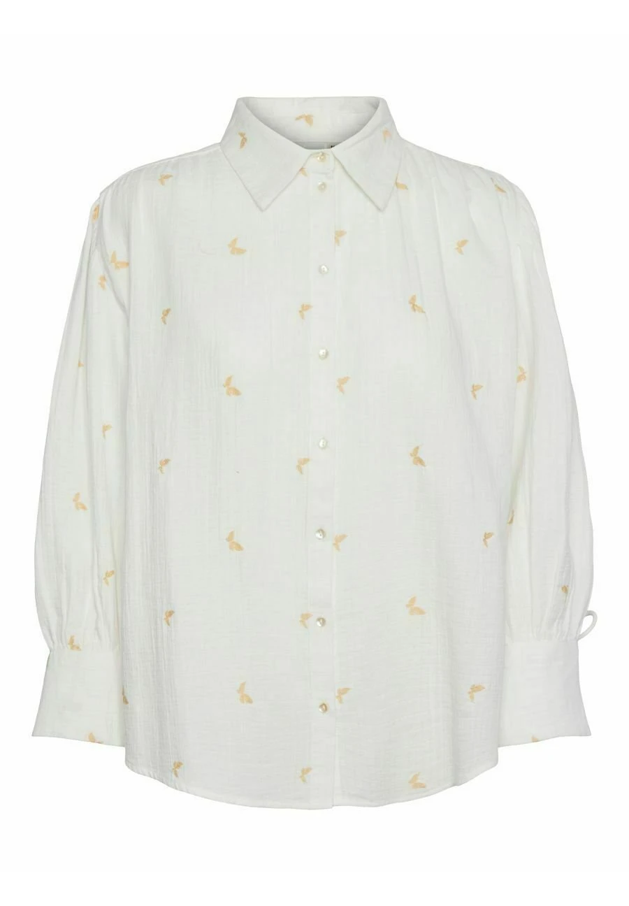 YAS Fly - Overhemdblouse - Star White 7 YAS Fly - Overhemdblouse - Star White - Afbeelding 5