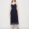 Yasliv Strap Midi Dress- Cocktailjurk - Evening Blue -Yas f08cc6a60604404485d0cf14715da3a5
