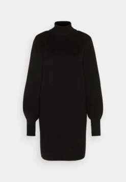 YAS Fonny Ls Roll Neck Noos - Gebreide Jurk - Black -Yas f0a6e135eb1a4790929080a203eb3678