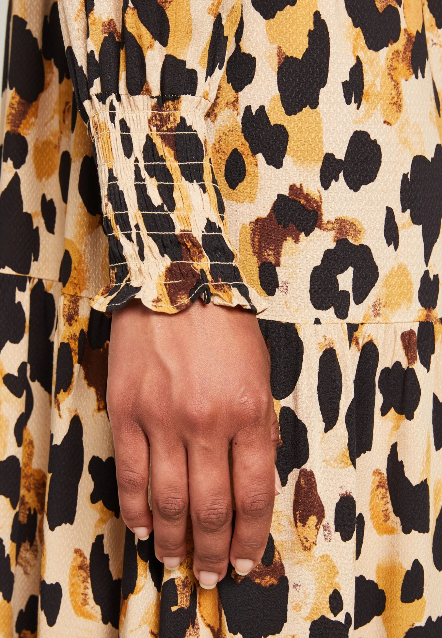 Yasalira Long Shirt Dress - Blousejurk - Black 8 Yasalira Long Shirt Dress - Blousejurk - Black - Afbeelding 6