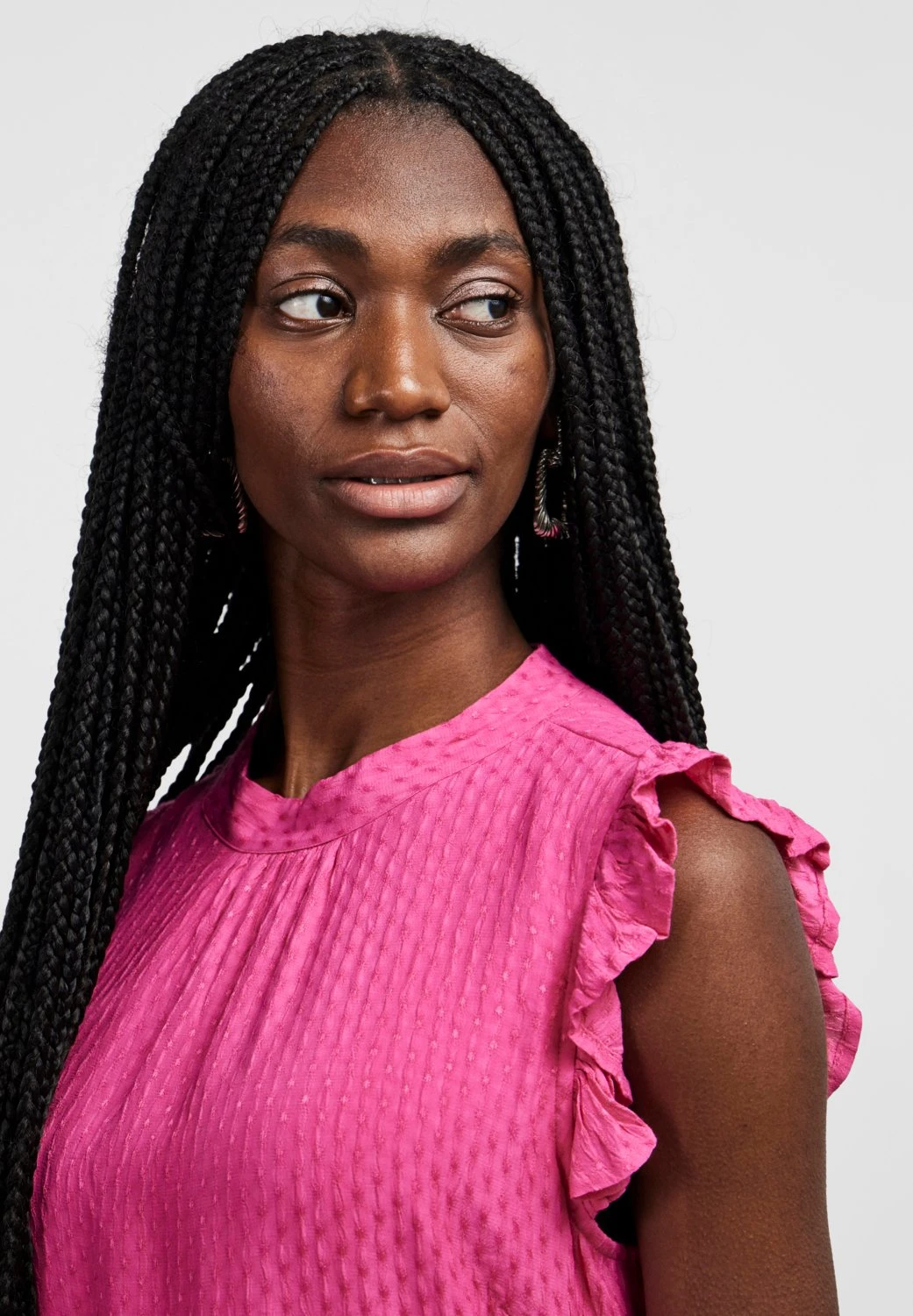 Yaslola Long Dress - Maxi-Jurk - Fuchsia Purple 5 Yaslola Long Dress - Maxi-Jurk - Fuchsia Purple - Afbeelding 3