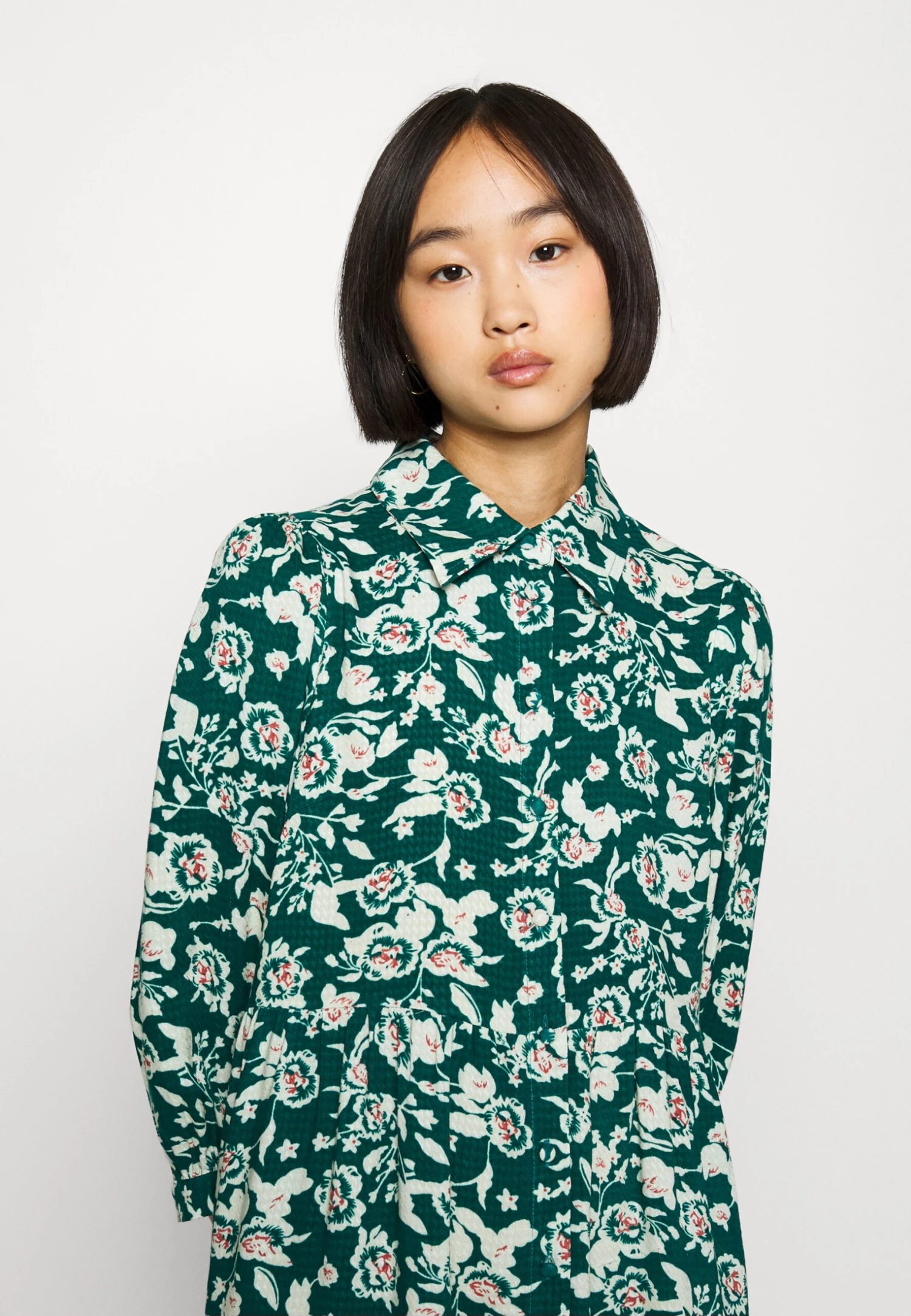 Yasbimla Shirt Dress - Blousejurk - Deep Lakeaop 6 Yasbimla Shirt Dress - Blousejurk - Deep Lakeaop - Afbeelding 4