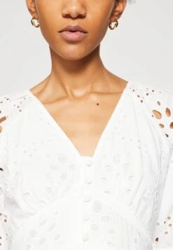 Yasmie Long Dress - Blousejurk - Bright White -Yas f332b30f37a04a05b7d4ca05c8e0d27c