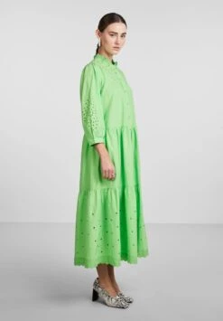 Yasvioletta 3/4 - Blousejurk - Green -Yas f441c4e4efd94a82a7791bf0f24d6461