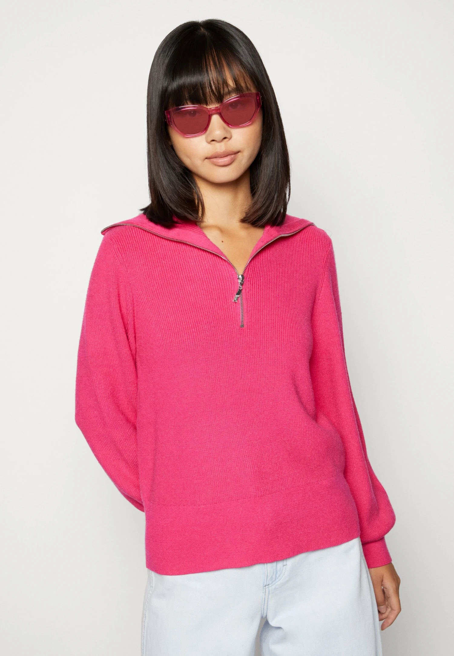 Yasdalma Zip - Trui - Beetroot Purple 6 Yasdalma Zip - Trui - Beetroot Purple - Afbeelding 4