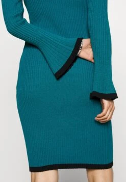 Yastrista - Gebreide Jurk - Turquoise 11 Yastrista - Gebreide Jurk - Turquoise -Yas f6d0aadb412a408eb0077ab577dc619b