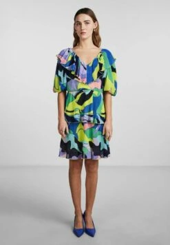 Yaspimo - Jurk - French Blue -Yas f91ee9affd7b4501a39dd6c5422c5479