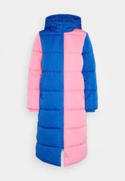 Yascecilie Padded - Winterjas - Surf The Web/Blue/Pink Blocking -Yas f9766534bded4718a9bca6a9975ee398