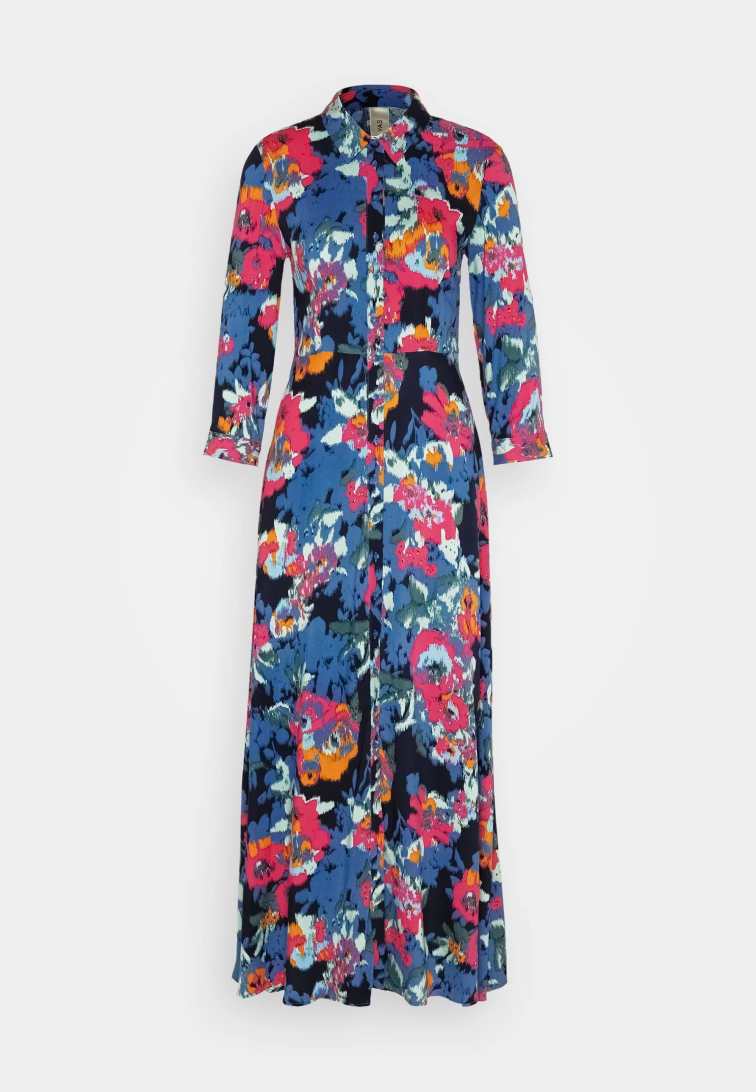 Yassavanna Long Shirt Dress - Maxi-Jurk - Multi-Coloured 7 Yassavanna Long Shirt Dress - Maxi-Jurk - Multi-Coloured - Afbeelding 5